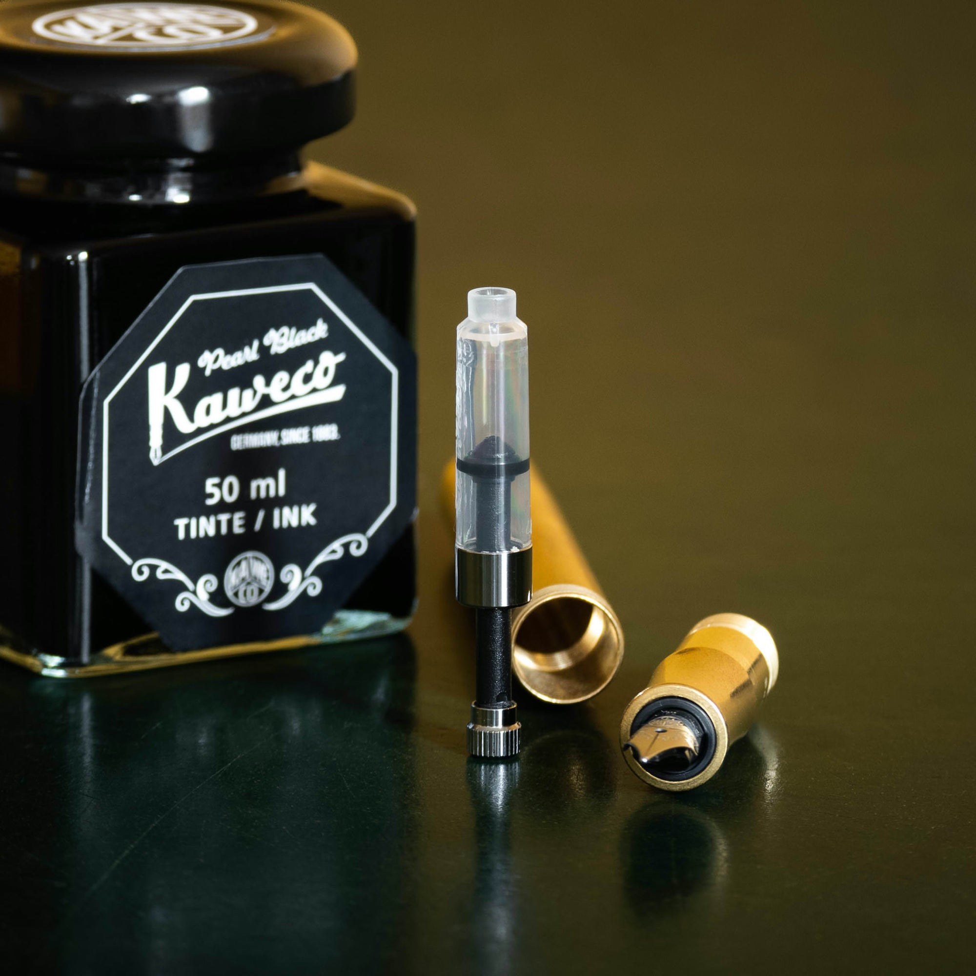 Kaweco Mini Ink Converter & Bottled Ink & Fountain pen