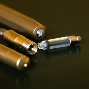 Kaweco Brass Fountain Pen & Mini Ink Converter