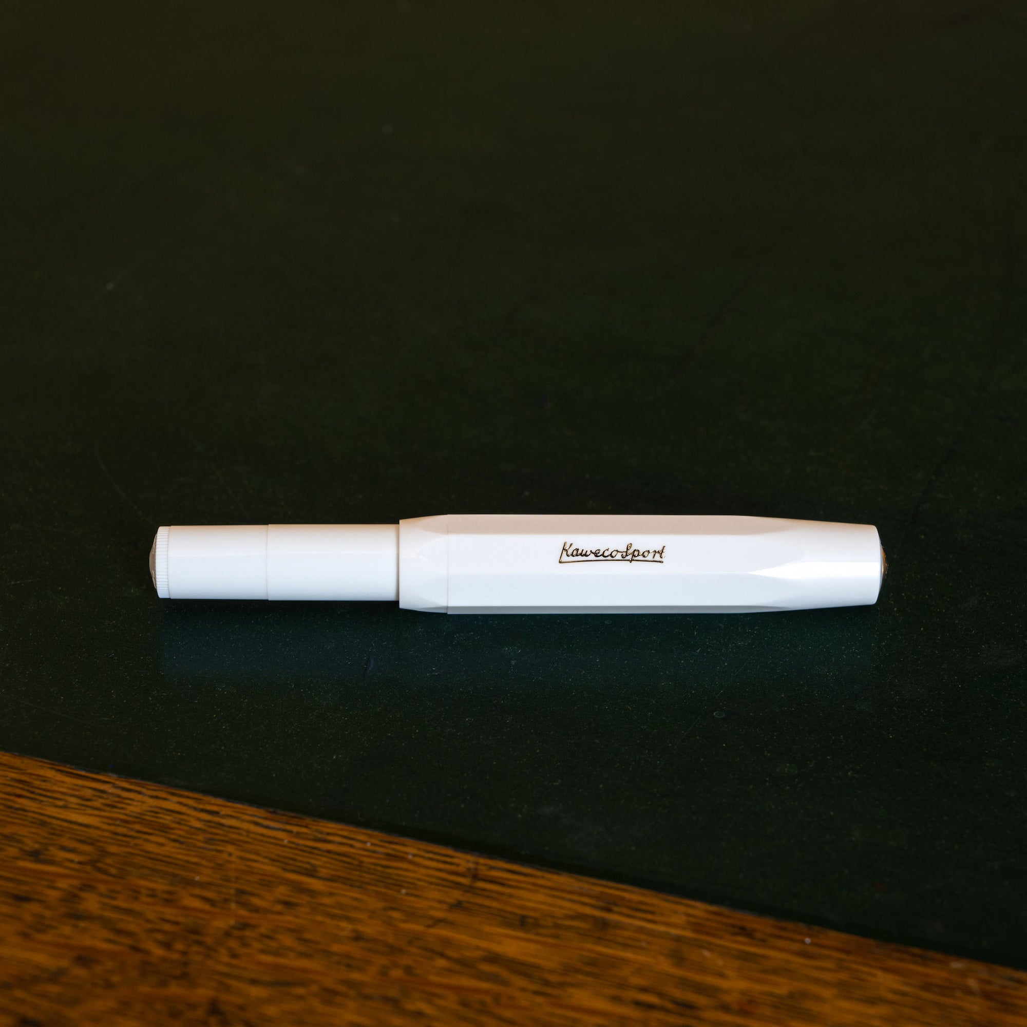 Kaweco White Classic Sport Fountain Pen with Lid
