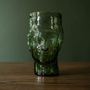 La Soufflerie Roma Vase in Green Recycled Glass