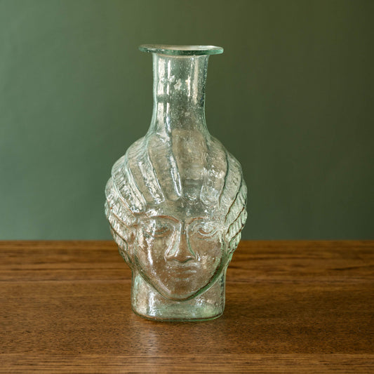 La Soufflerie Liberté recycled glass vase. Inspired by Lady Liberty. 