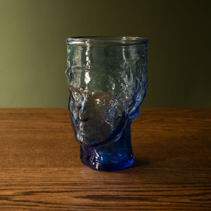 La Soufflerie Roma Vase in light blue recycled glass