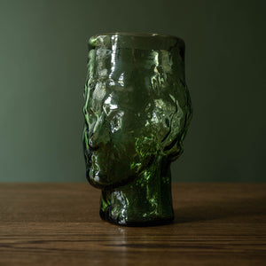 Side Profile of La soufflerie Recycled Glass Roma Vase