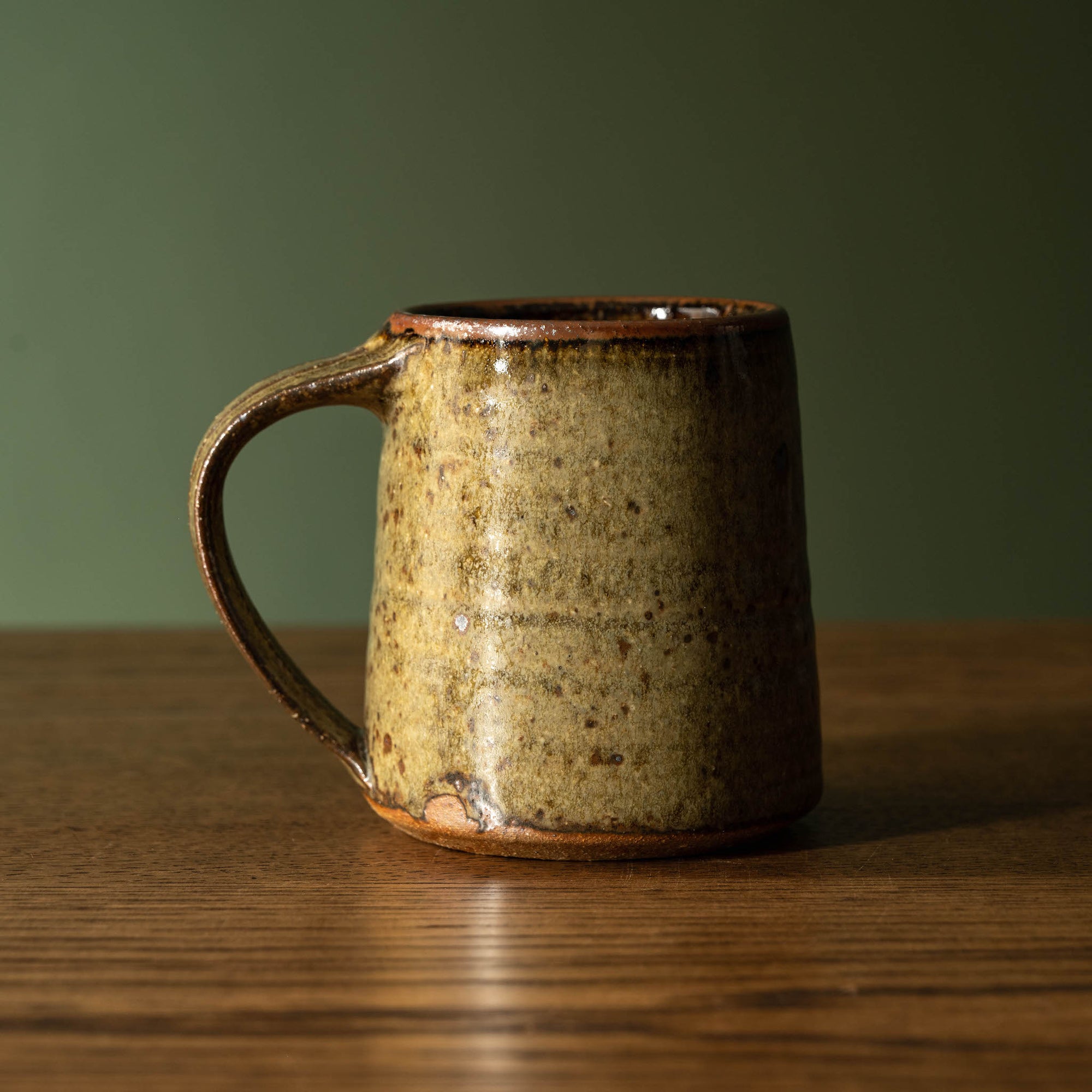 Leach Pottery Espresso Mug in Ash glaze