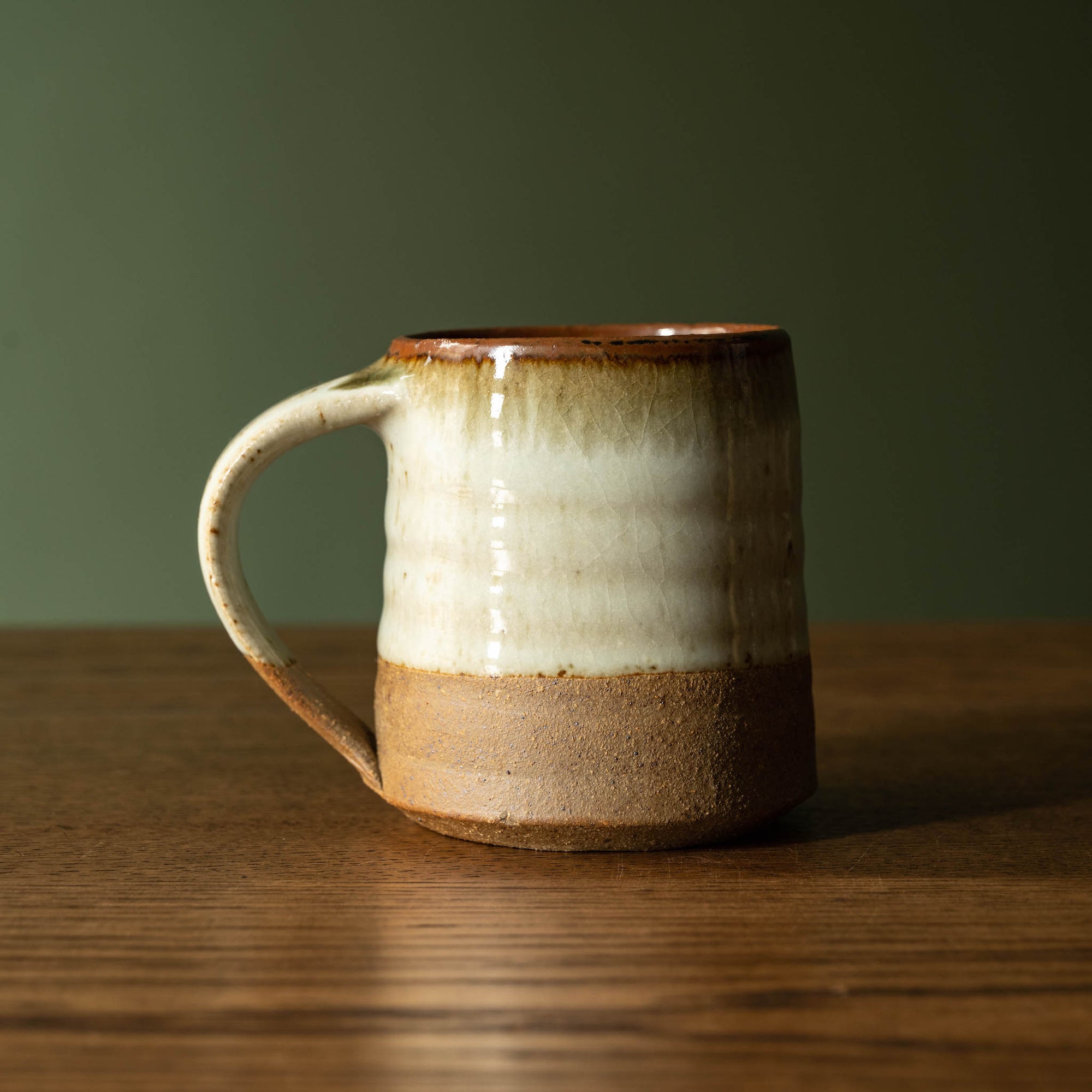 Leach Pottery Espresso Mug in Dolomite glaze