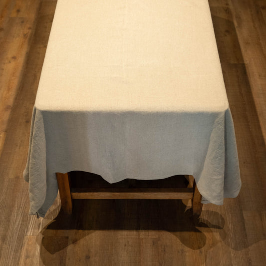 Libeco Linen Hudson Tablecloth in Flax colour
