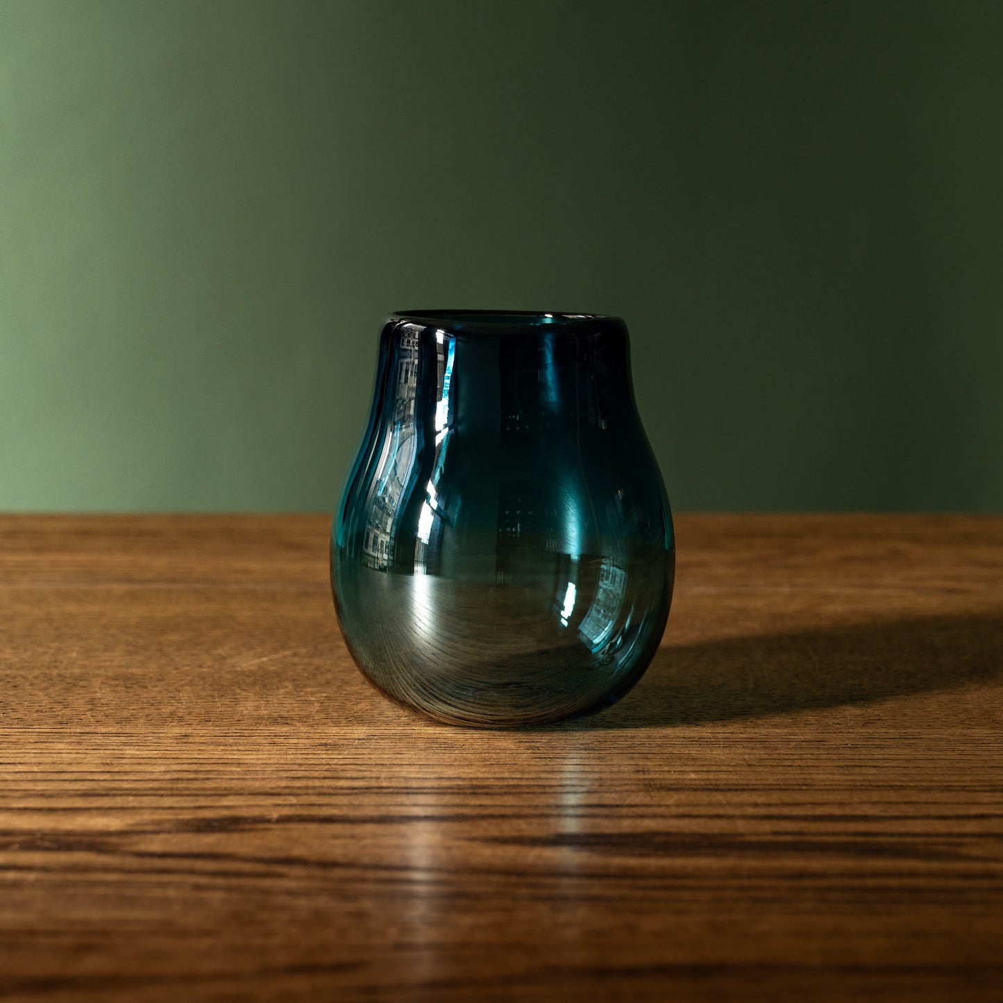 Louisa Raven Green Glass Tumbler