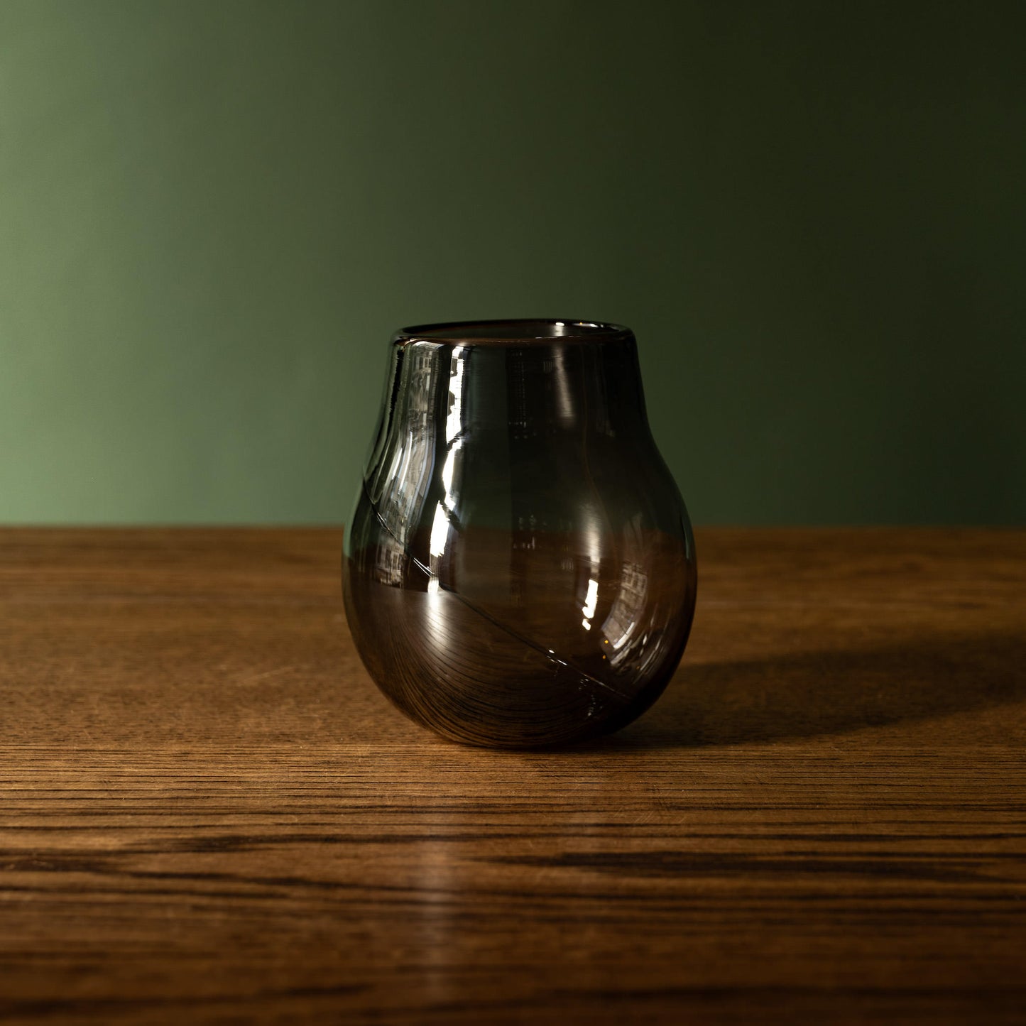 Louisa Raven Grey Glass Tumbler