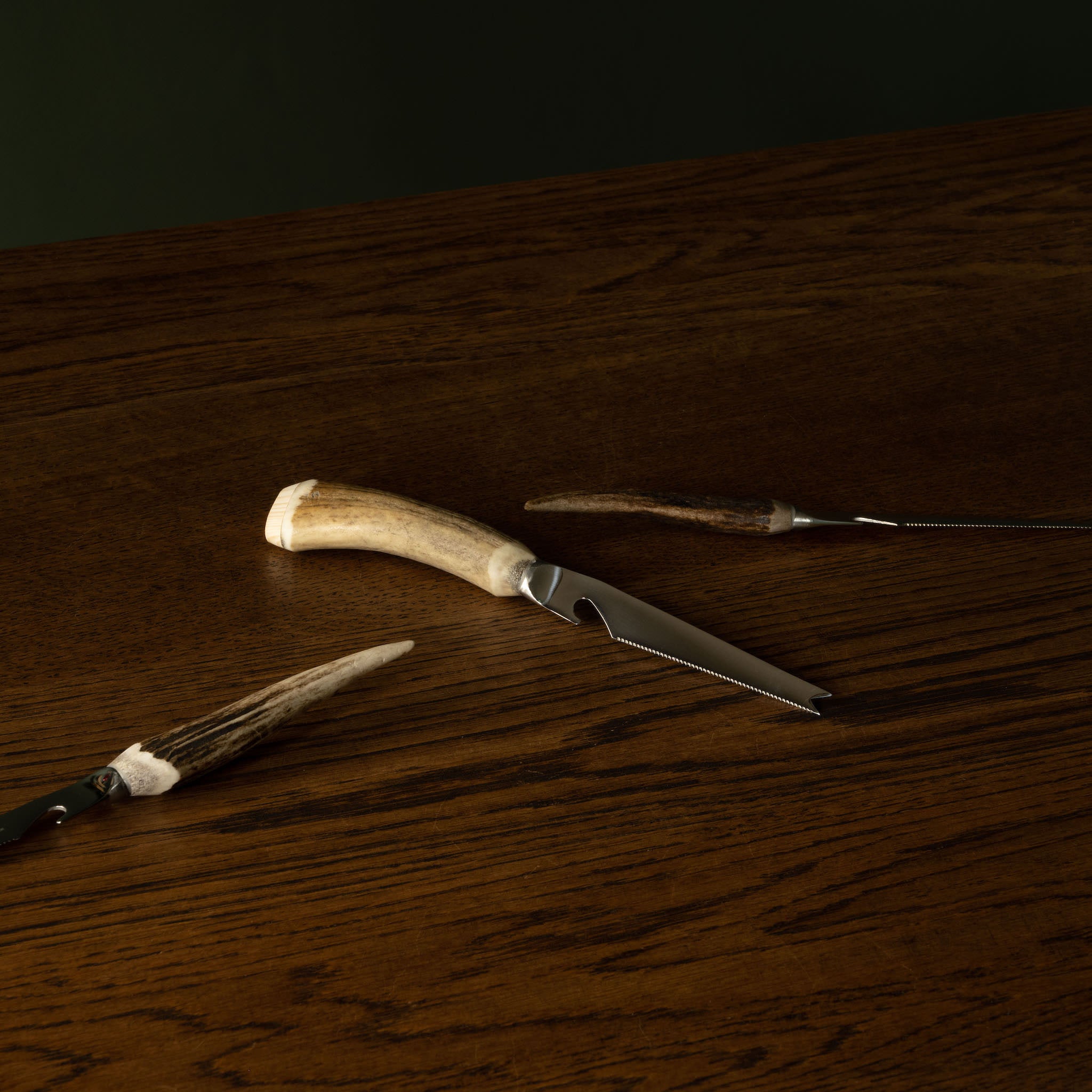 McLean of Braemar Antler & Forged Steel Bar Knives