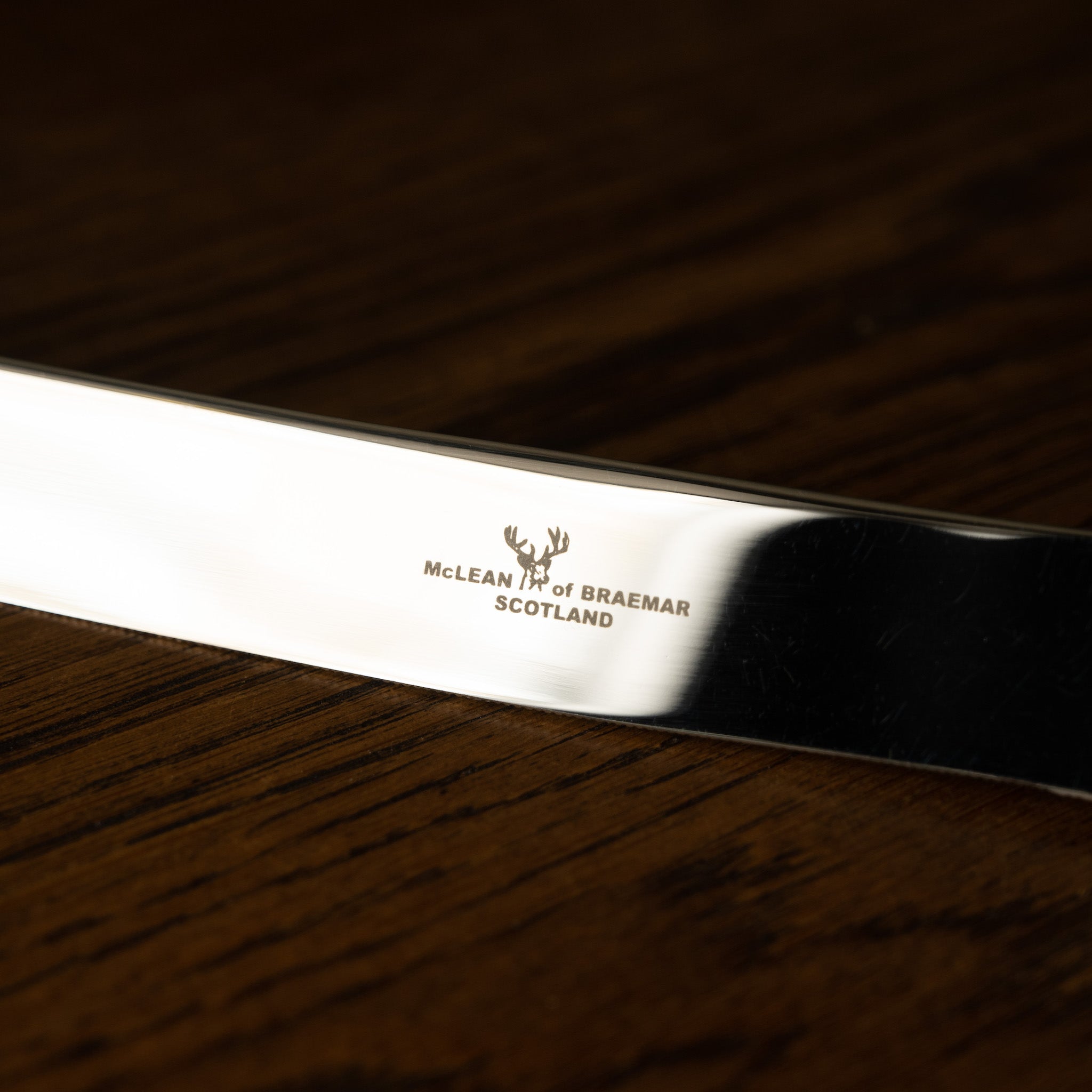 McLean of Braemar Forged Steel Carver Blade