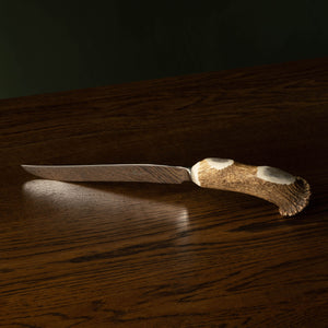 McLean of Braemar Antler & Forged Steel Carver Knife