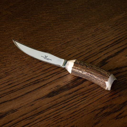 McLean of Braemar antler handled steak knife 