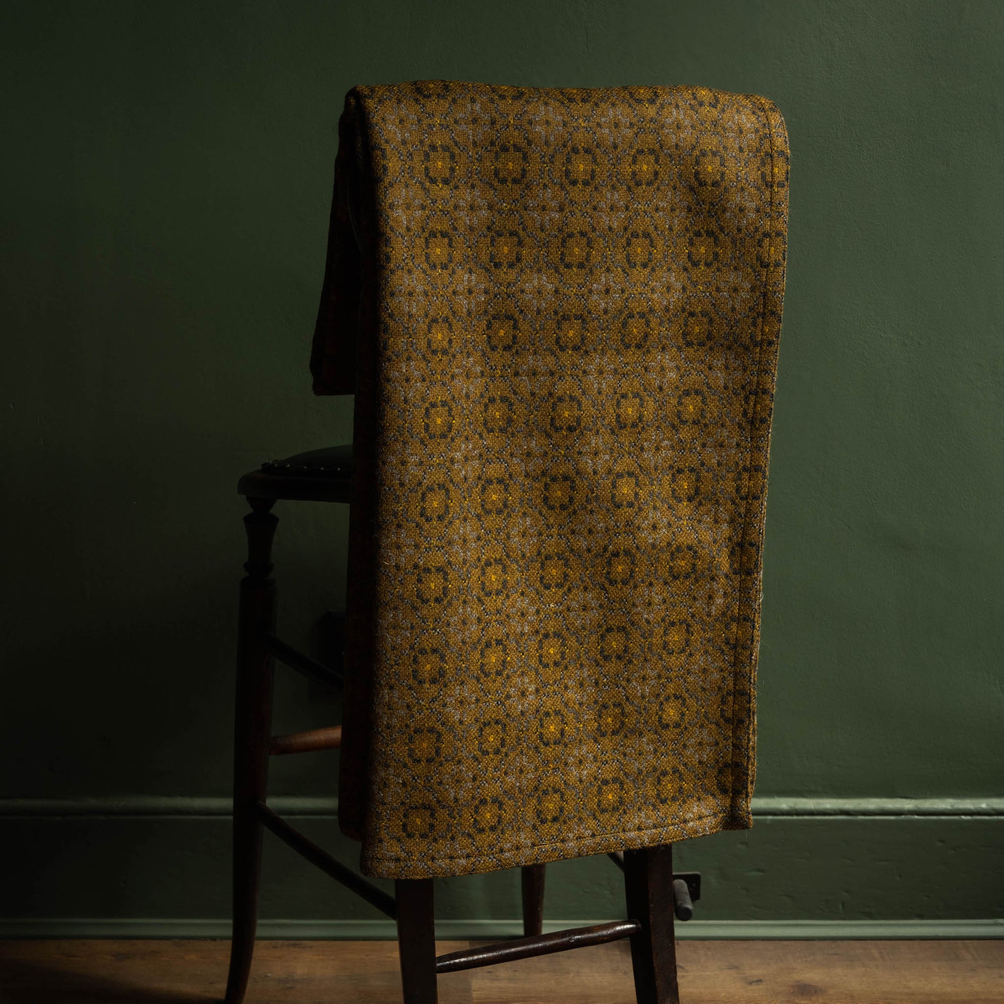 Melin Tregwynt Vintage Rose Upholstery Welsh Throw