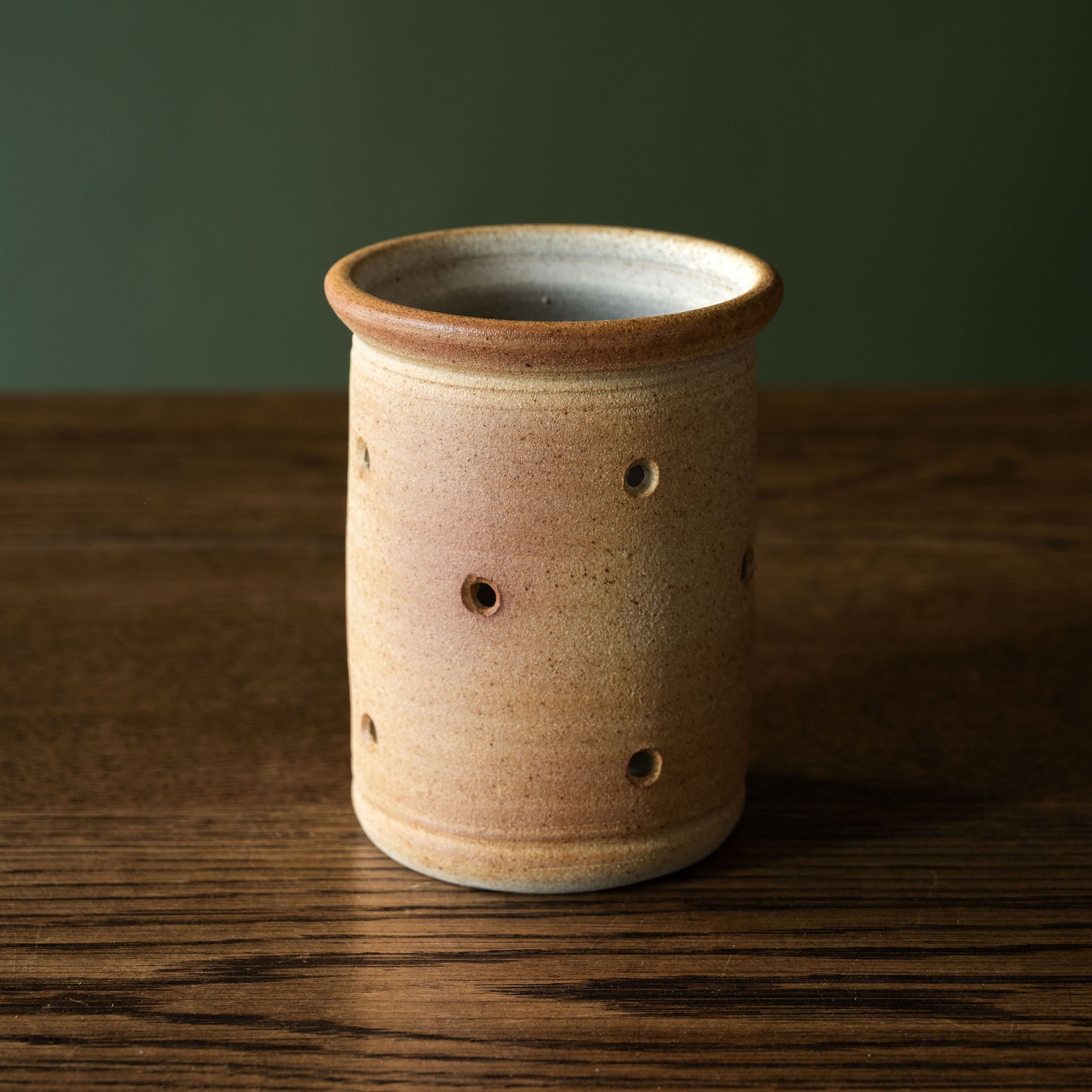 Muchelney Pottery Stoneware Garlic Pot without the lid