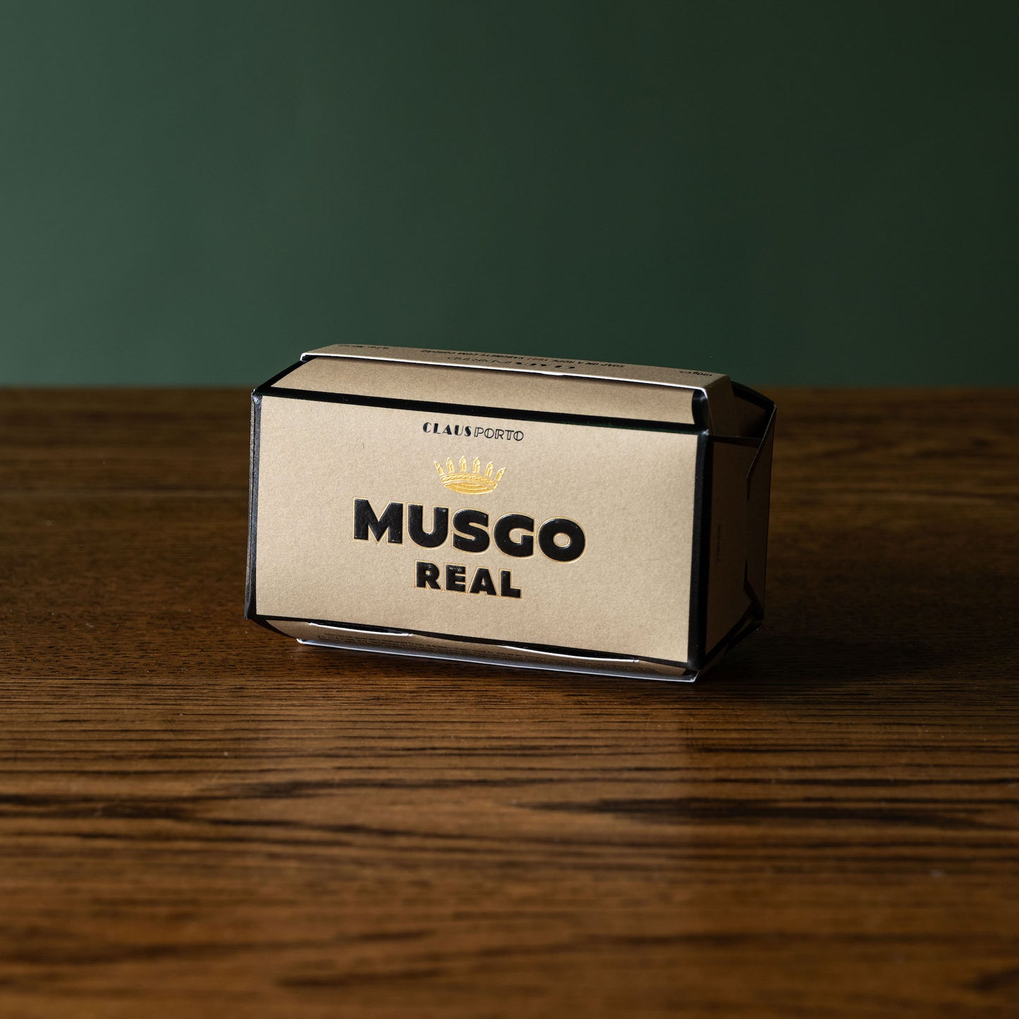 Musgo Real 1887 fragrance soap on a rope box