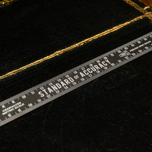 Penco 30cm Stainless Steel Ruler Standard of Accuracy Script