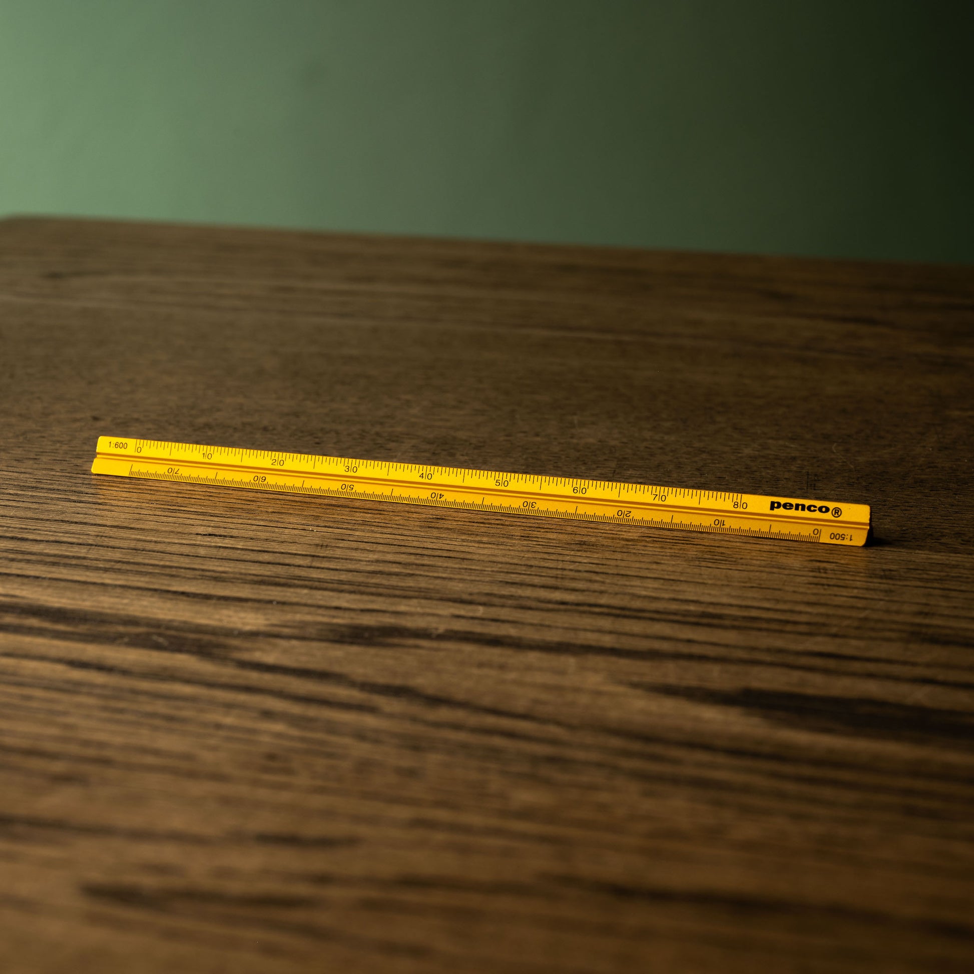 Penco Drafitng Scale Ruler in Yellow