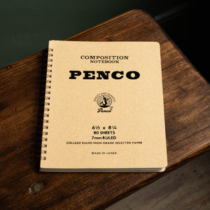 Penco Large Natural Coil Notebook