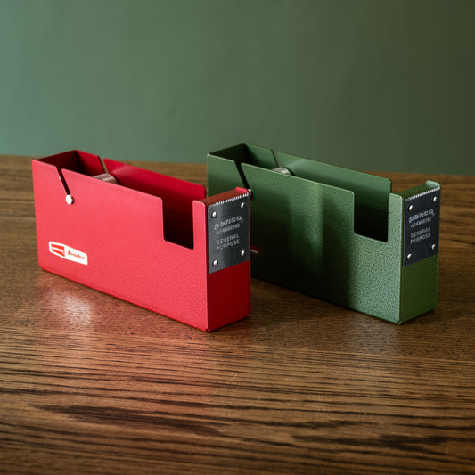 Penco Large Tape Dispenser in green & red 