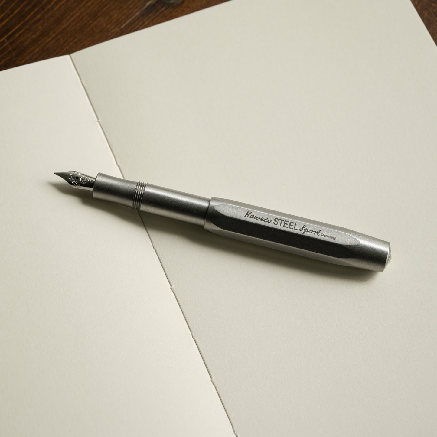Pith Cara Cara Sketcbook paper with Kaweco Steel Sport Pen
