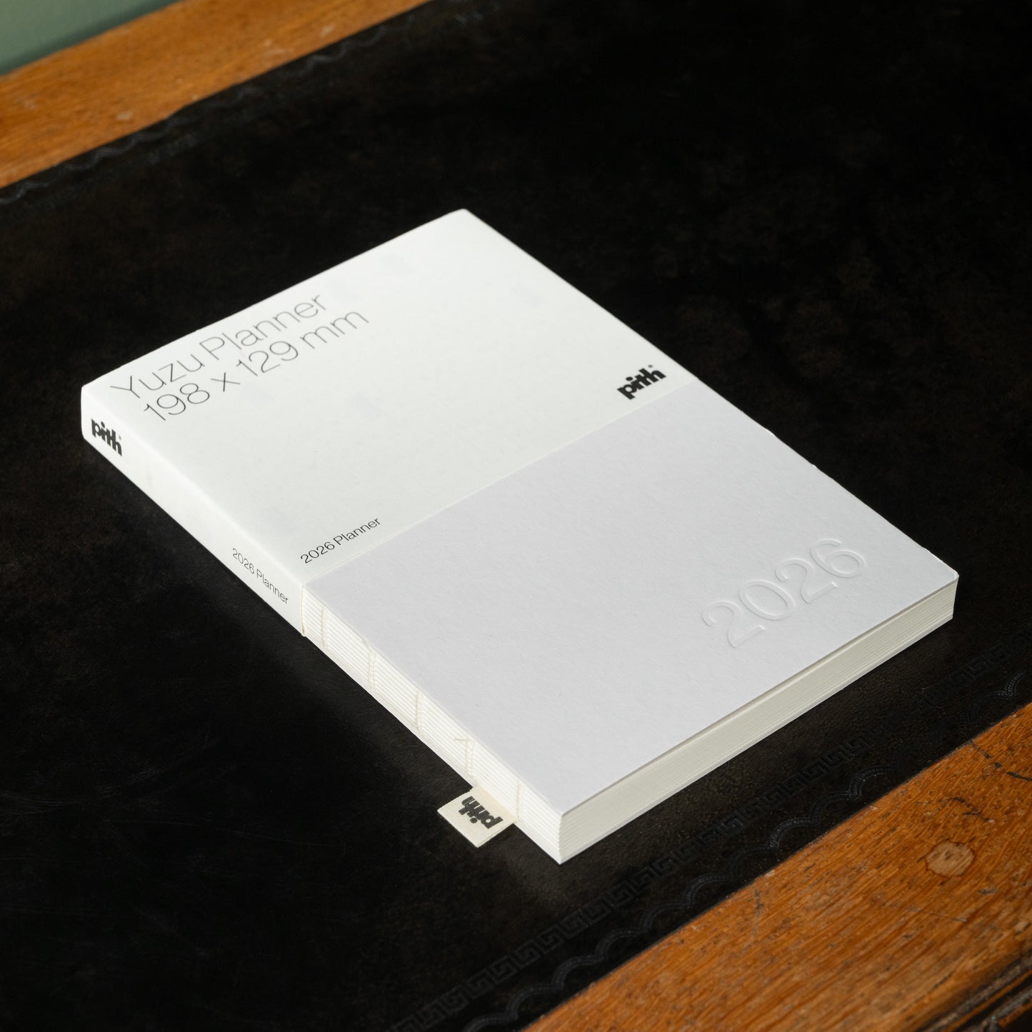 Pith Yuzu 2026 planner with a chalk cover