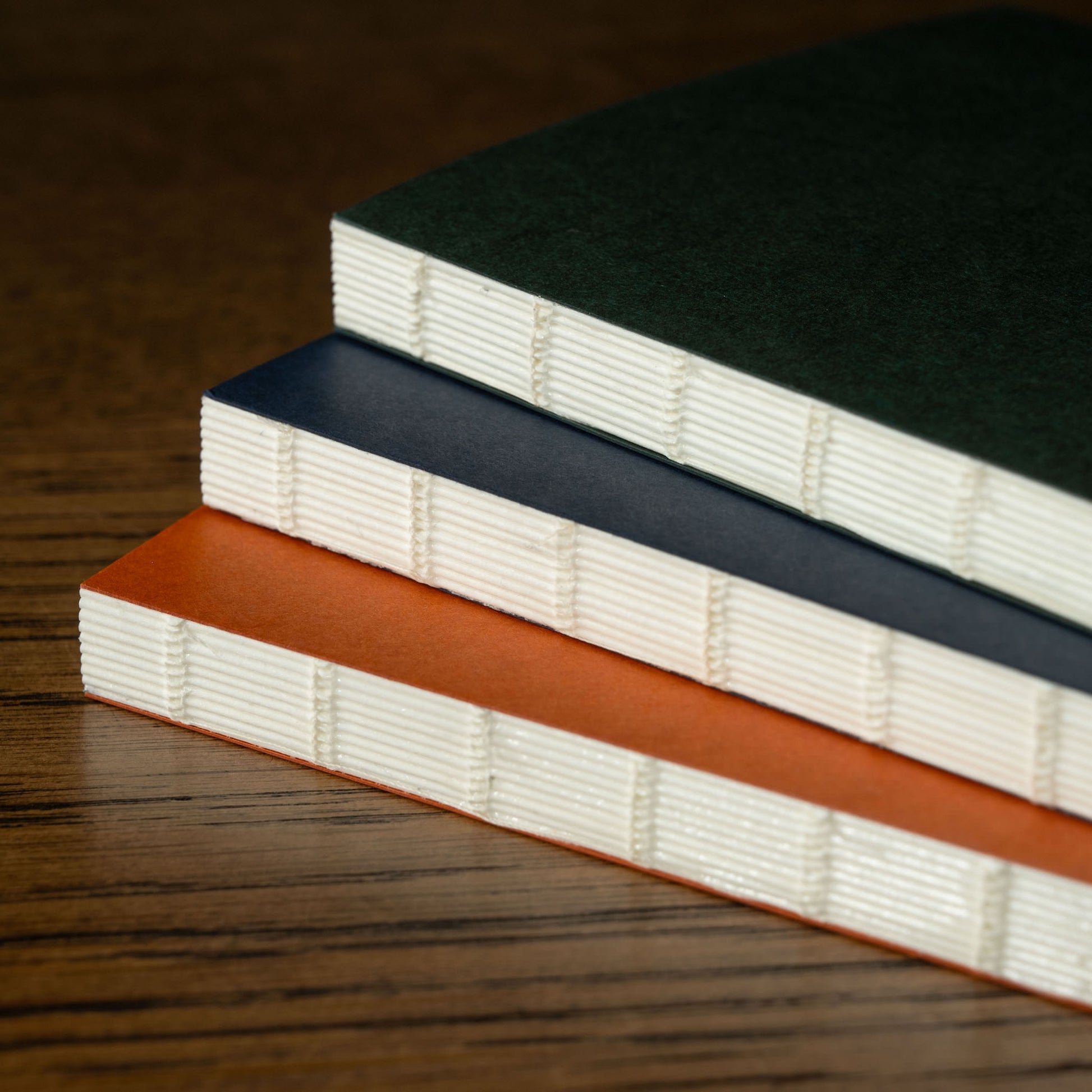 Pith Supply Yuzu Flex Notebook lay flat binding.