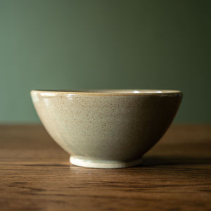 Pottery West Stoneware Cereal Bowl in Olive Glaze
