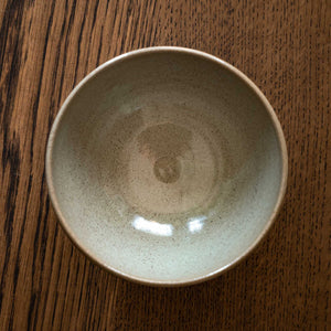 Pottery West Olive Glaze Stoneware Cereal Bowl