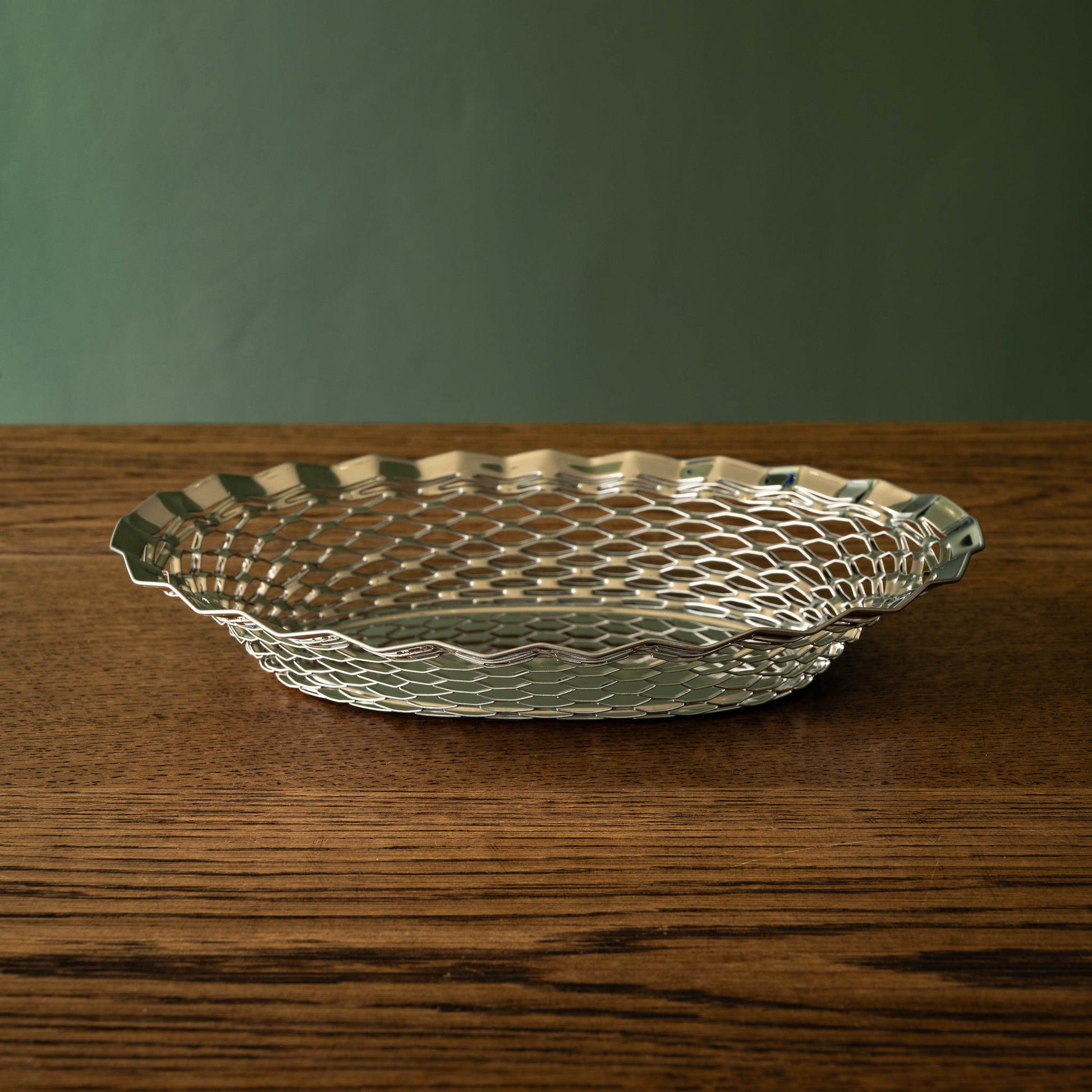 Stainless steel bread basket