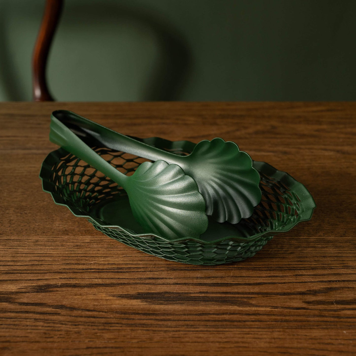 Stainless Steel Oval Bread Basket