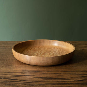 Selwyn House Hand Turned Large Wooden Serving Tray