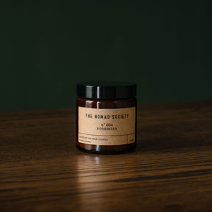 The Nomad Society small Bohemian scented candle