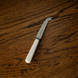 Tricketts of Sheffield Cheese Knife with sheffield steel blade & cream handle