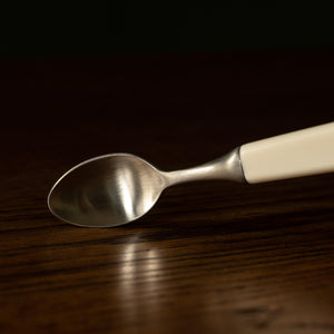 Tricketts of Sheffield Espresso Spoon with cream handle