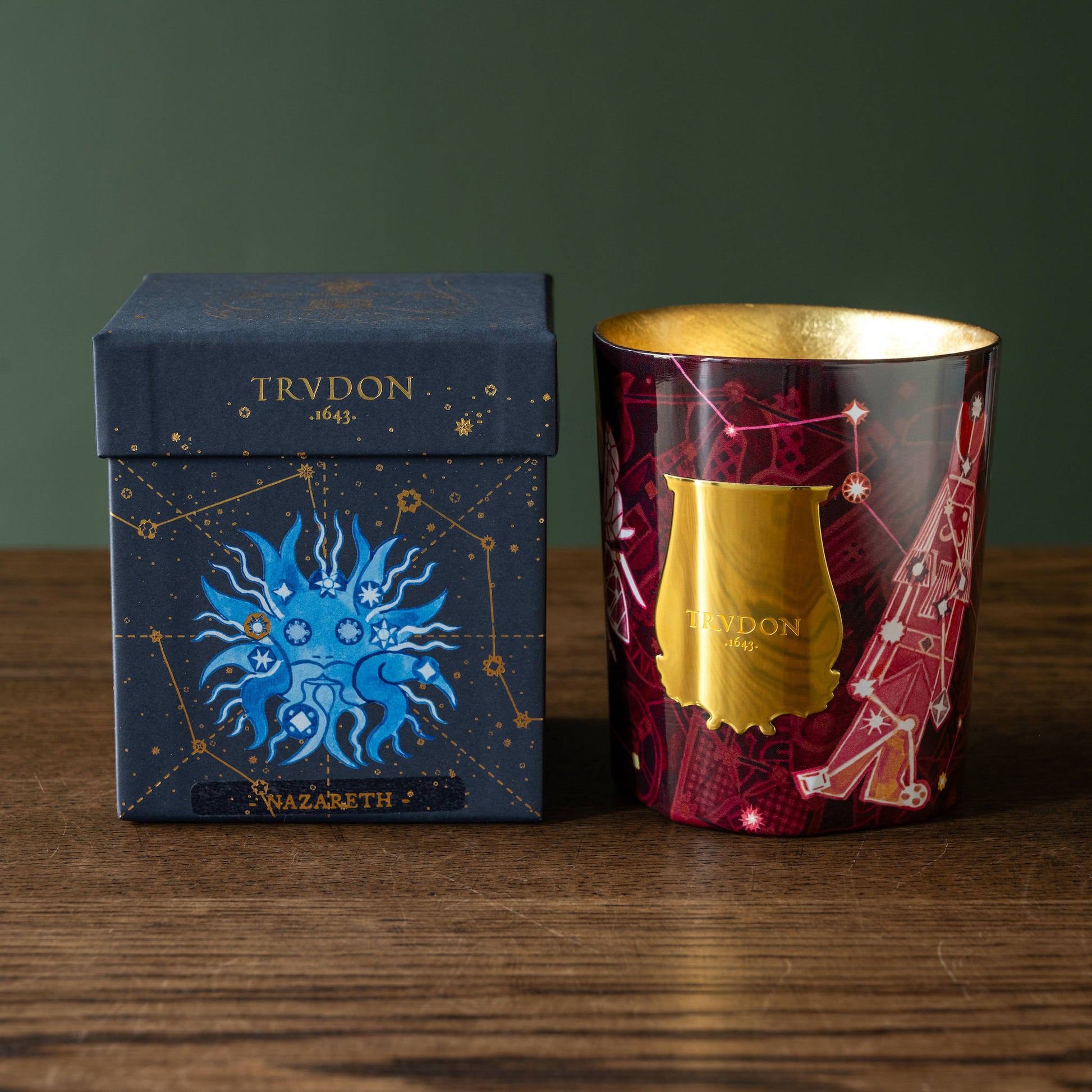 Trudon Enchanted Night Nazareth candle and box 