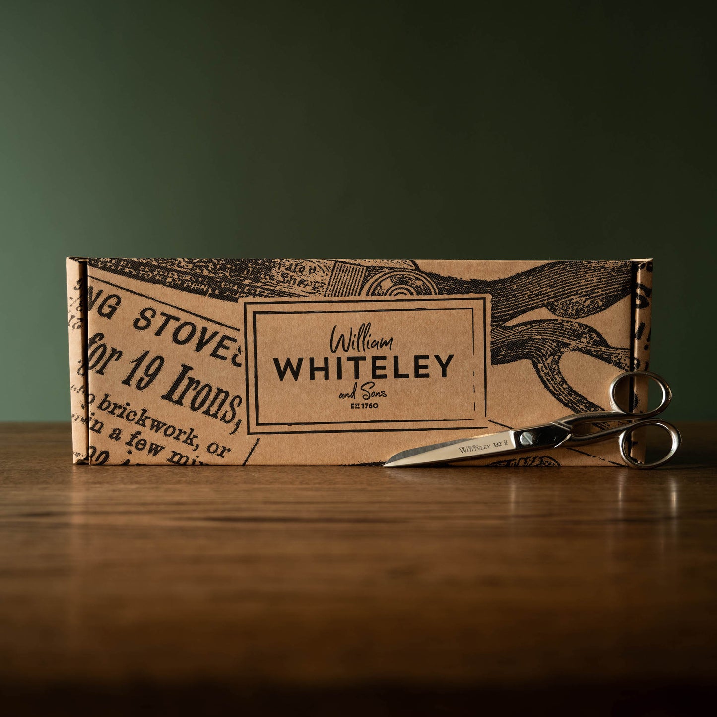 William Whiteley 6" Household Scissors & Presentation Box