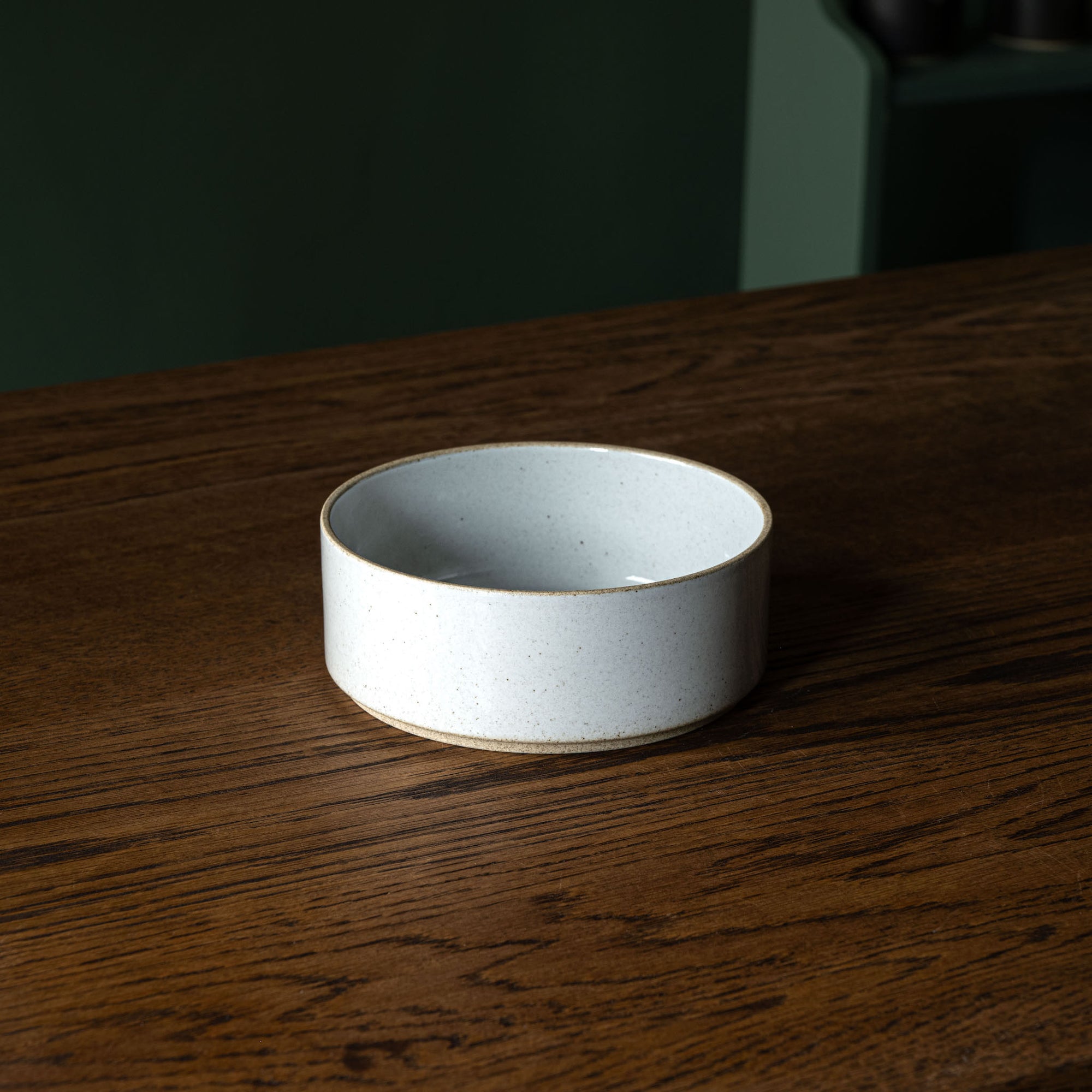 Hasami Porcelain gloss grey bowl