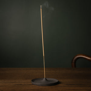 Carrick Ceramics stoneware incense holder with incense stick