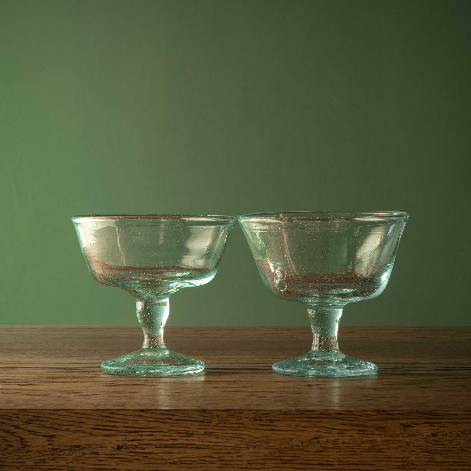 La Soufflerie Coppa Glass hand blown from recycled glass