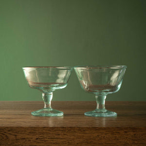 La Soufflerie Coppa Glass hand blown from recycled glass
