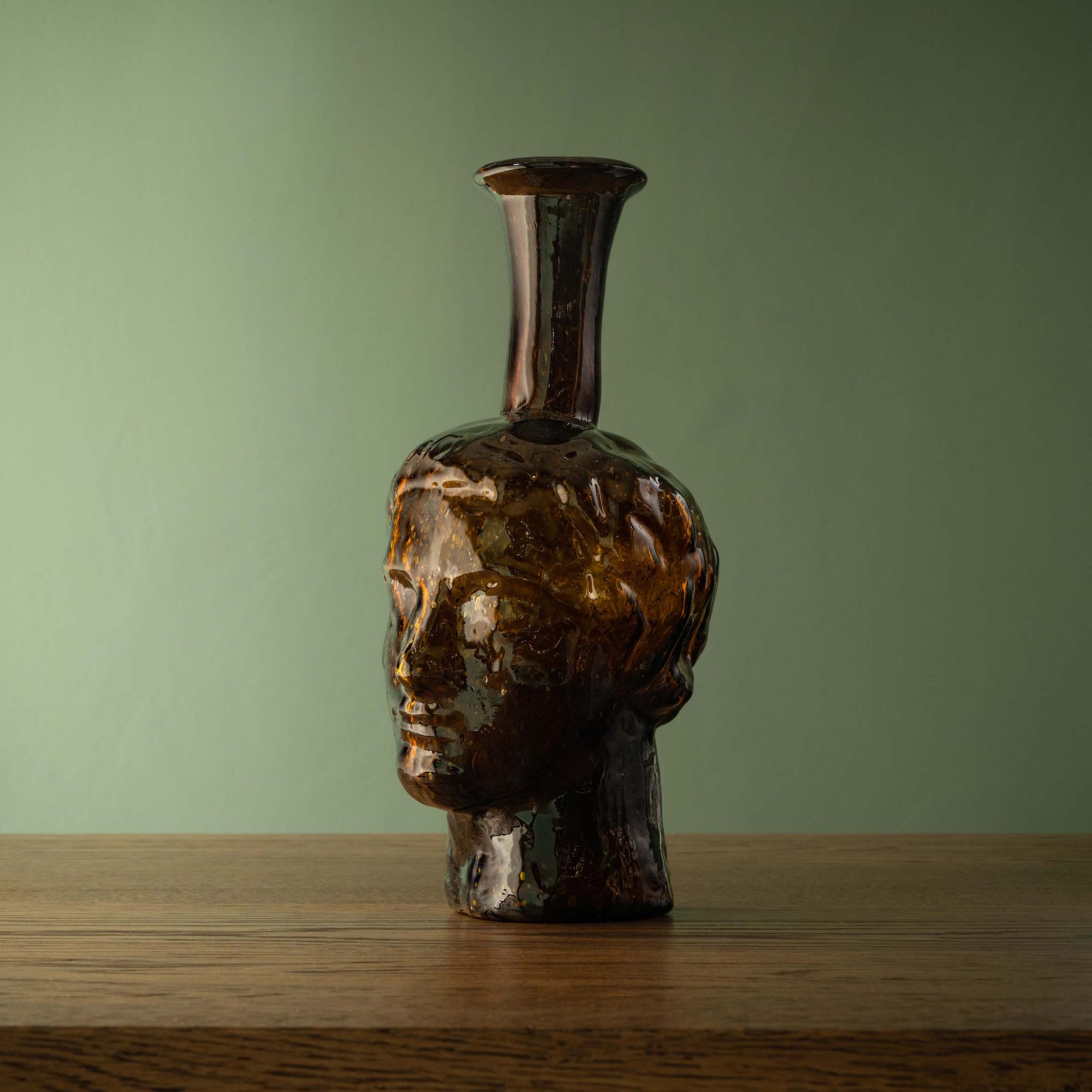 La Soufflerie Brown Glass Roma Vase