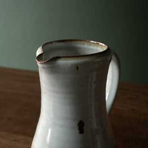 Leach Pottery spout close up medium dolomite jug 