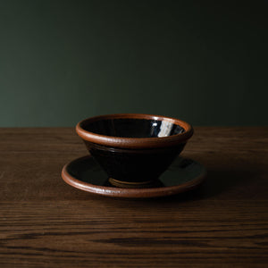 Leach Pottery Small Bowl & Dessert Plate 