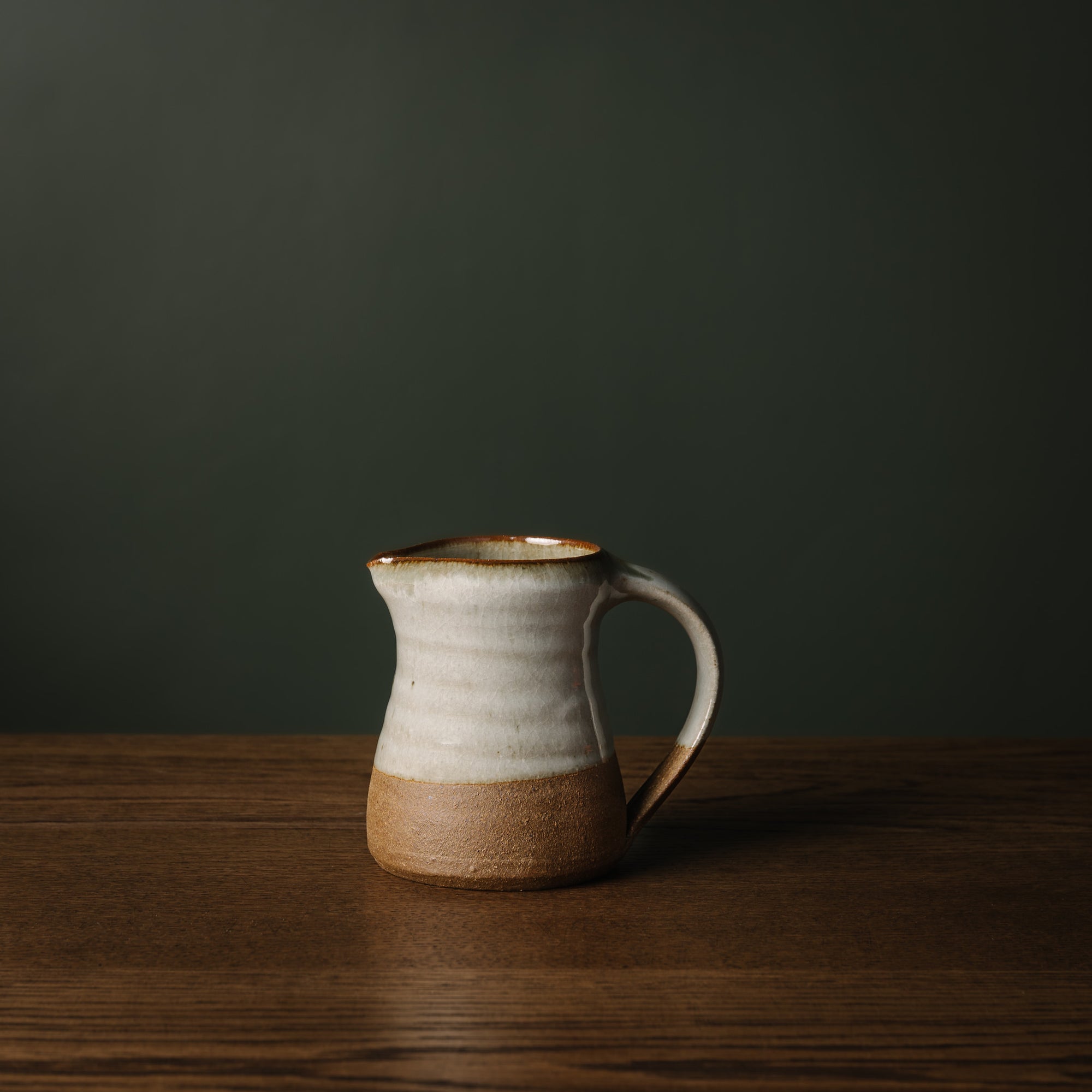 Leach Pottery small jug in dolomite glaze