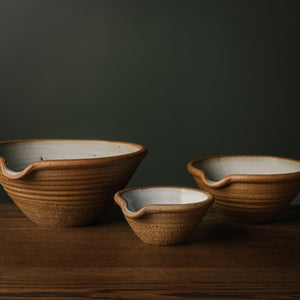 Leach Pottery Mixing Bowl Set