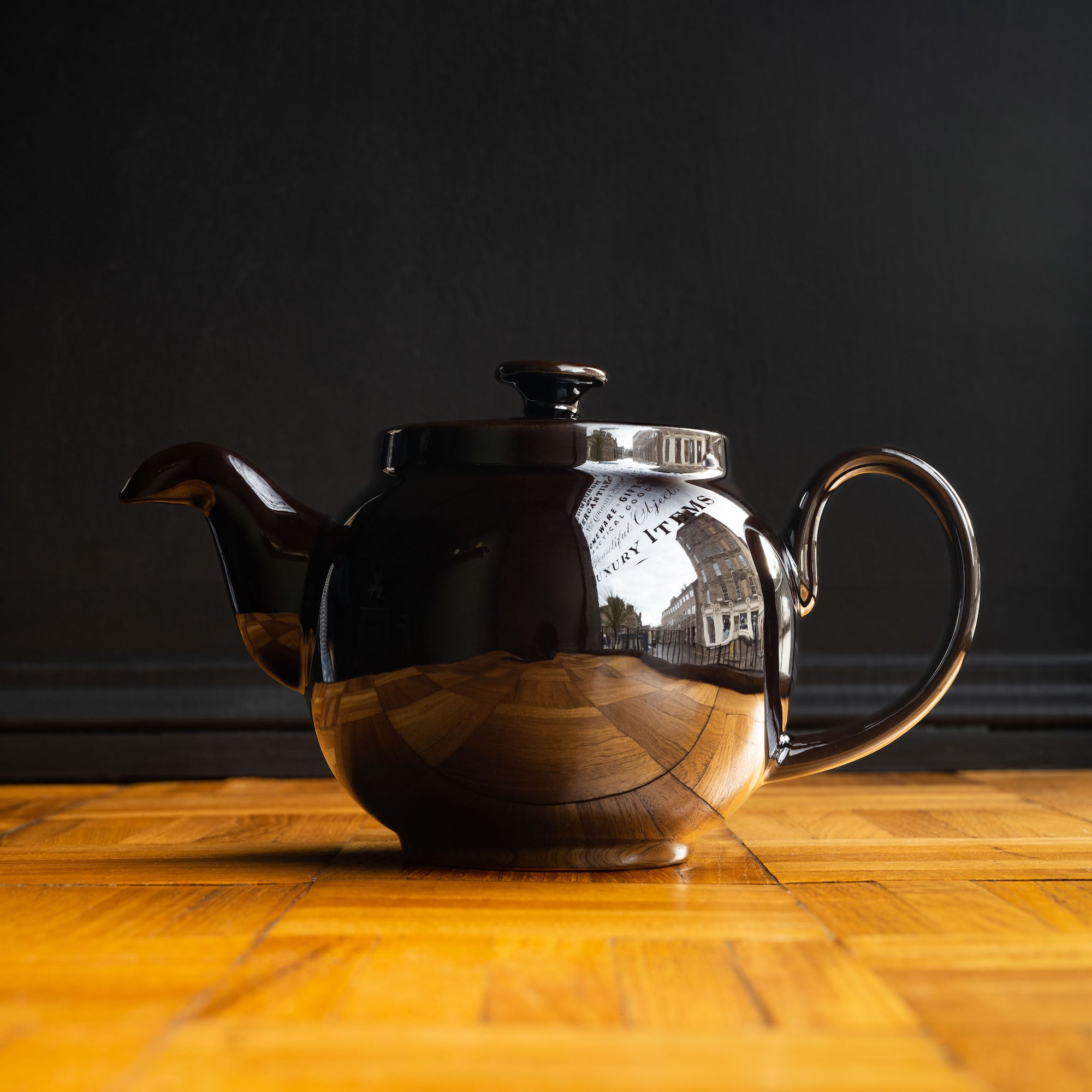 Re-engineered Brown Betty teapot by Ian McIntyre