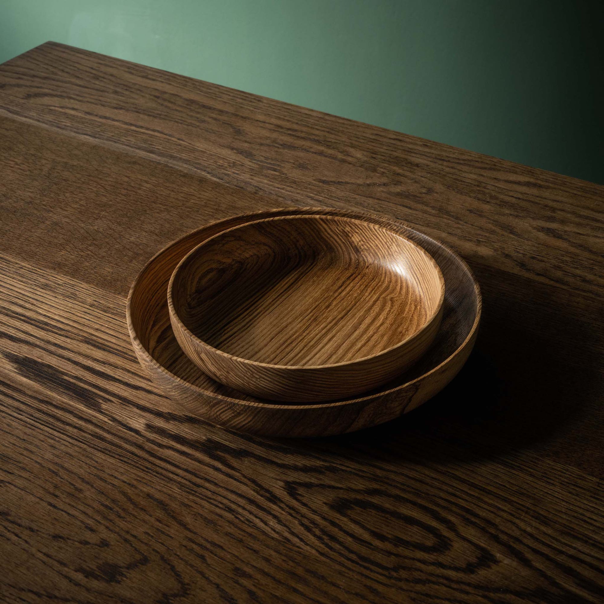 Selwyn House Large & Small Olive Ash Serving Trays